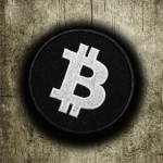 Bitcoin Cryptocurrency Logo Emblem Airsoft Bestickter Bügel- / Klettverschluss 2